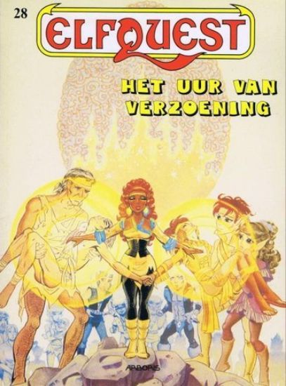 Afbeelding van Elfquest #28 - Uur van verzoening - Tweedehands (ARBORIS, zachte kaft)