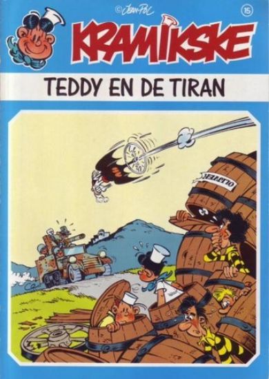 Afbeelding van Kramikske #15 - Teddy en de tiran - Tweedehands (HET VOLK, zachte kaft)