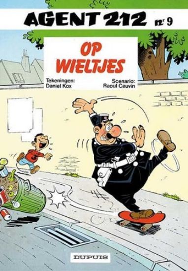 Afbeelding van Agent 212 #9 - Op wieltjes - Tweedehands (DUPUIS, zachte kaft)