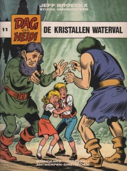 Afbeelding van Dag heidi #11 - Kristallen waterval - Tweedehands (STANDAARD, zachte kaft)