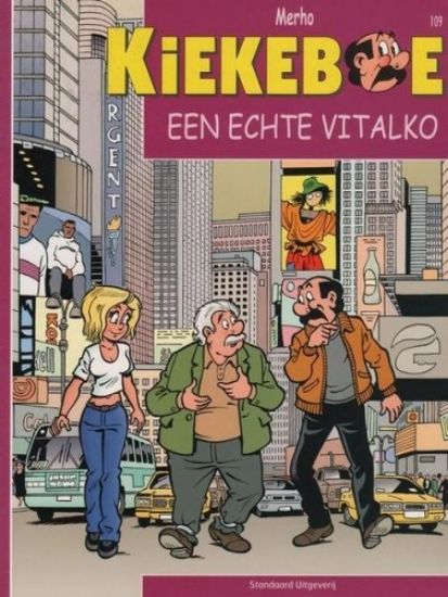 Afbeelding van Kiekeboe #109 - Echte vitalko (2e reeks) (STANDAARD, zachte kaft)