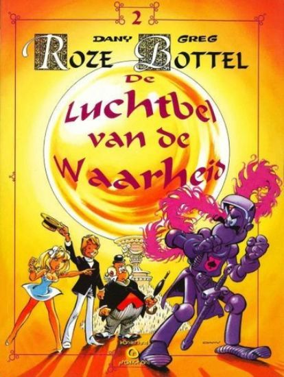 Afbeelding van Roze bottel #2 - Luchtbel van de waarheid (WONDERLAND PRODUCTIONS, zachte kaft)