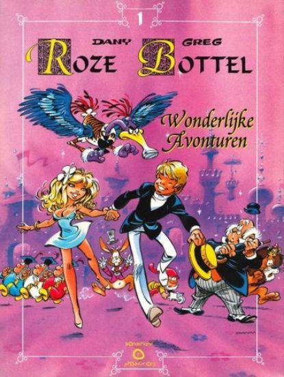 Afbeelding van Roze bottel #1 - Wonderlijke avonturen (WONDERLAND PRODUCTIONS, zachte kaft)