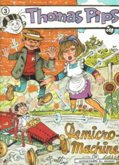 Afbeelding van Thomas pips #3 - Micro machine (9 E KUNST, zachte kaft)