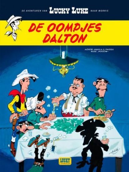 Afbeelding van Lucky luke naar morris #6 - Oompjes dalton (LUCKY COMICS, zachte kaft)