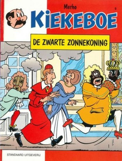 Afbeelding van Kiekeboe #9 - Zwarte zonnekoning (1e reeks) - Tweedehands (STANDAARD, zachte kaft)