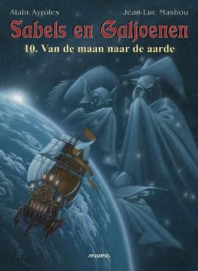 Afbeelding van Collectie buitengewesten #28 - Sabels en galjoenen 10 van de maan naar de aarde (ARBORIS, zachte kaft)