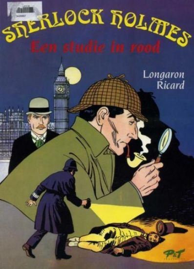 Afbeelding van Sherlock holmes #1 - Studie in rood - Tweedehands (P & T, zachte kaft)