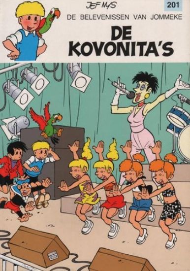 Afbeelding van Jommeke #201 - Kovonitas - Tweedehands (DE STRIPUITGEVERIJ, zachte kaft)