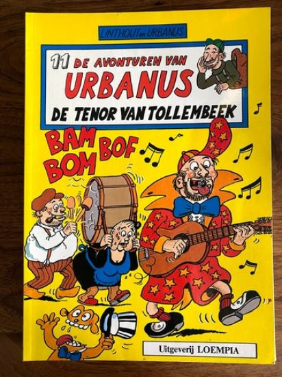 Afbeelding van Urbanus #11 - Tenor van tollembeek (kleur) (LOEMPIA, zachte kaft)
