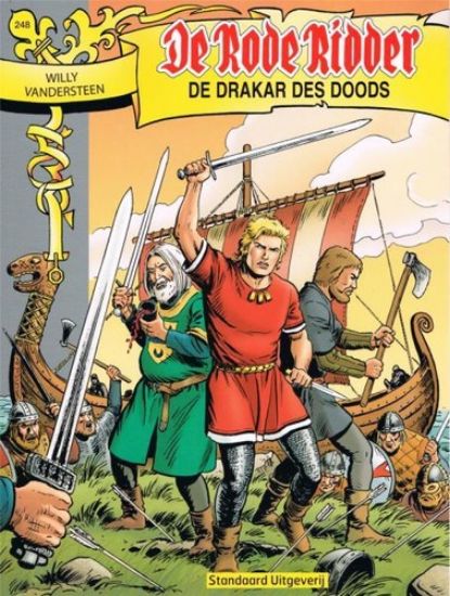 Afbeelding van Rode ridder #248 - Drakar des doods - Tweedehands (STANDAARD, zachte kaft)