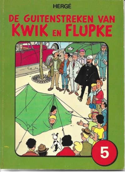 Afbeelding van Kwik en flupke #5 - Guitenstreken kwik en flupke - Tweedehands (CASTERMAN, zachte kaft)