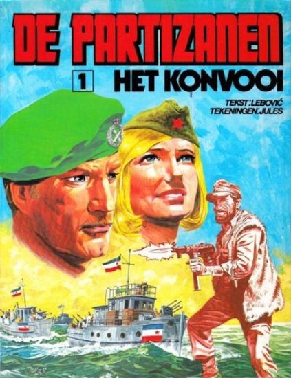 Afbeelding van Partizanen #1 - Konvooi - Tweedehands (OBERON, zachte kaft)