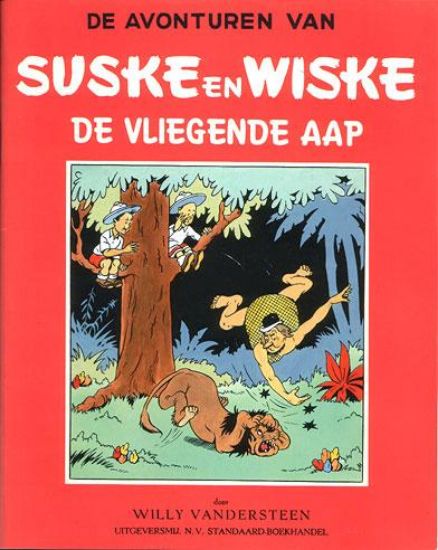 Afbeelding van Suske en wiske nieuwsblad #2 - Vliegende aap (nieuwsblad) (STANDAARD, zachte kaft)