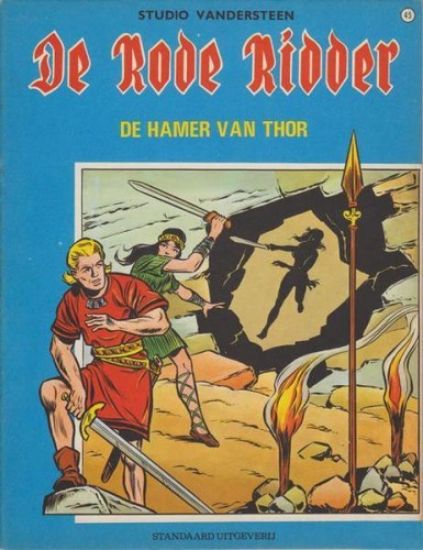 Afbeelding van Rode ridder #45 - Hamer van thor (zw/wit) - Tweedehands (STANDAARD, zachte kaft)