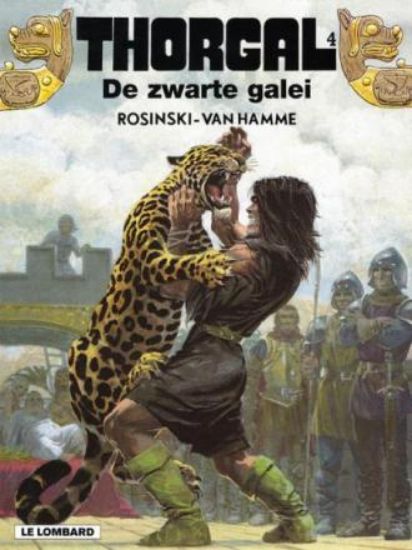 Afbeelding van Thorgal #4 - Zwarte galei (LOMBARD, zachte kaft)