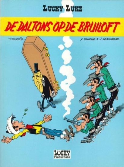 Afbeelding van Lucky luke #32 - Daltons op de bruiloft (LUCKY PRODUCTIONS, zachte kaft)