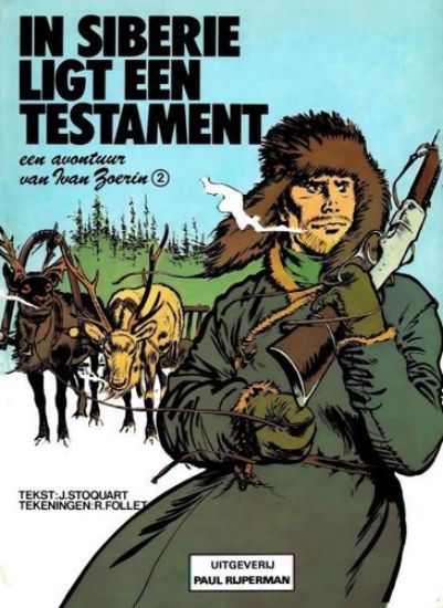 Afbeelding van Ivan zoerin - In siberie ligt een testament - Tweedehands (PAUL RIJPERMAN, zachte kaft)