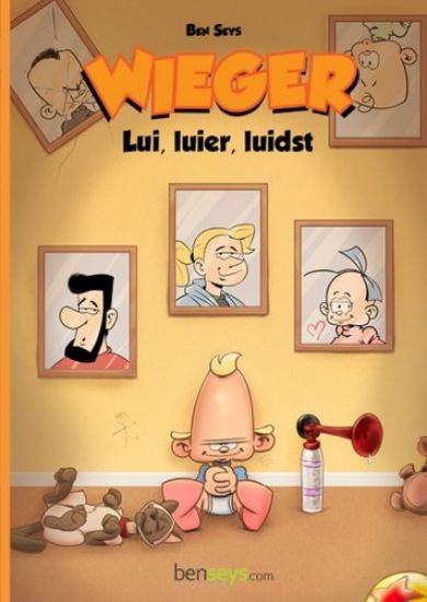 Afbeelding van Wieger - Lui, luier, luidst (BEN SEYS, zachte kaft)