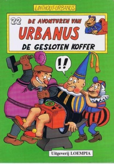 Afbeelding van Urbanus #22 - Gesloten koffer - Tweedehands (LOEMPIA, zachte kaft)