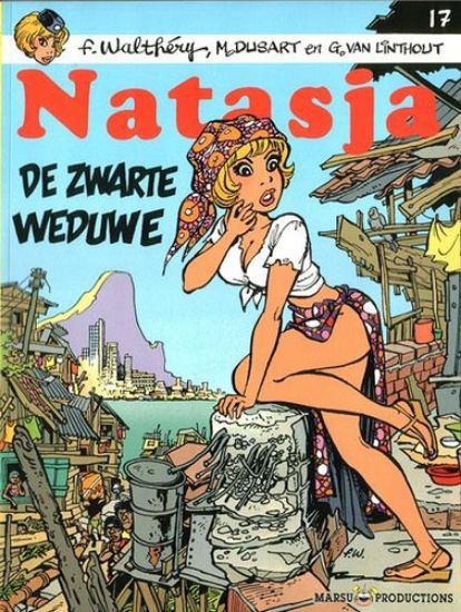 Afbeelding van Natasja #17 - Zwarte weduwe (MARSU PRODUCTIONS, zachte kaft)