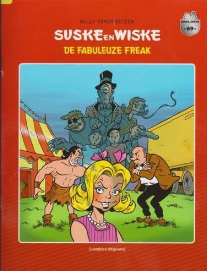 Afbeelding van Suske en wiske laatste nieuws #69 - Fabuleuze freak (laatste nieuws) (STANDAARD, zachte kaft)