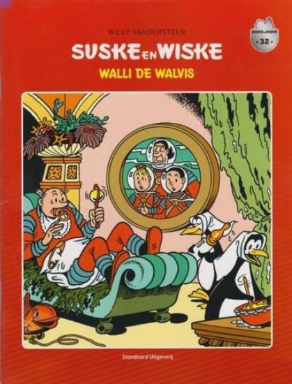 Afbeelding van Suske en wiske laatste nieuws #32 - Walli de walvis (laatste nieuws) (STANDAARD, zachte kaft)