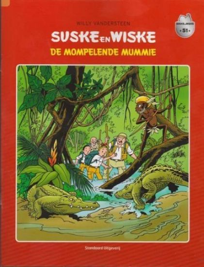 Afbeelding van Suske en wiske laatste nieuws #51 - Mompelende mummie (laatste nieuws) (STANDAARD, zachte kaft)