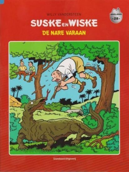 Afbeelding van Suske en wiske laatste nieuws #28 - Nare varaan (laatste nieuws) (STANDAARD, zachte kaft)