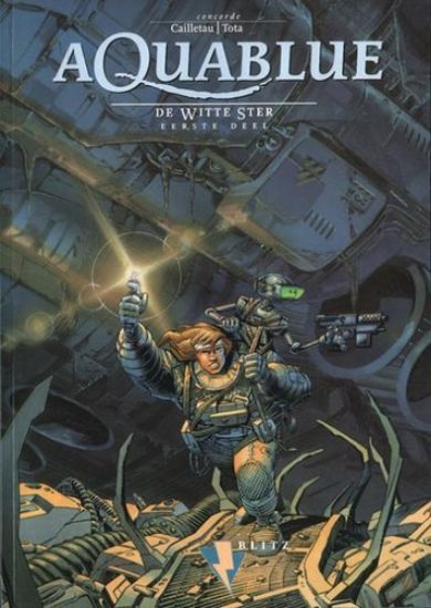 Afbeelding van Aquablue #1 - Witte ster (BLITZ, zachte kaft)