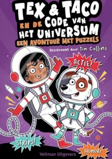Afbeelding van Tex & taco #2 - Code van het universum (VELTMAN, harde kaft)