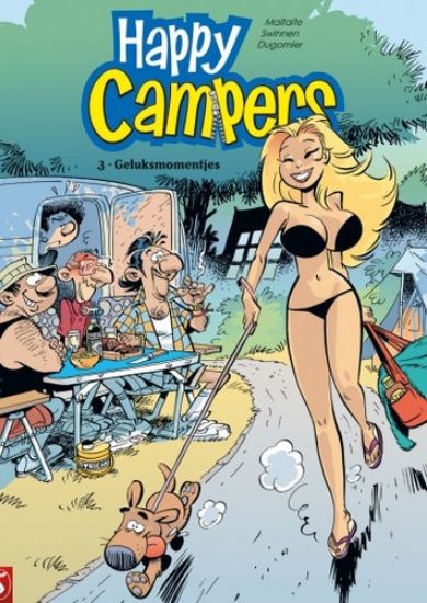 Afbeelding van Happy campers #3 - Geluksmomentjes (SILVESTER, zachte kaft)