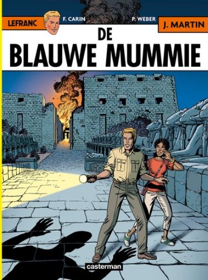 Afbeelding van Lefranc #18 - Blauwe mummie (CASTERMAN, zachte kaft)