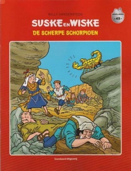 Afbeelding van Suske en wiske laatste nieuws #45 - Scherpe schorpioen (laatste nieuws) (STANDAARD, zachte kaft)