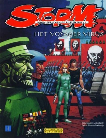 Afbeelding van Storm kronieken van de tussentijd #1 - Voyager virus (BIG BALLOON, zachte kaft)