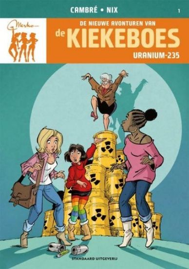 Afbeelding van Kiekeboes nieuwe avonturen #1 - Uranium-235 - Tweedehands (STANDAARD, zachte kaft)