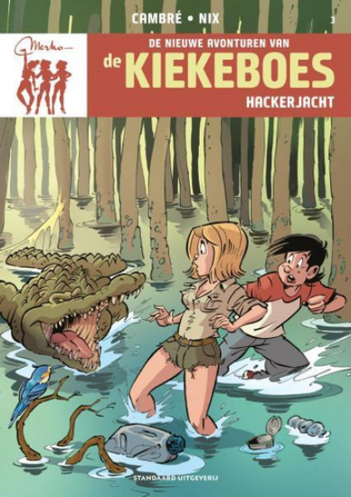 Afbeelding van Kiekeboes nieuwe avonturen #3 - Hackerjacht - Tweedehands (STANDAARD, zachte kaft)