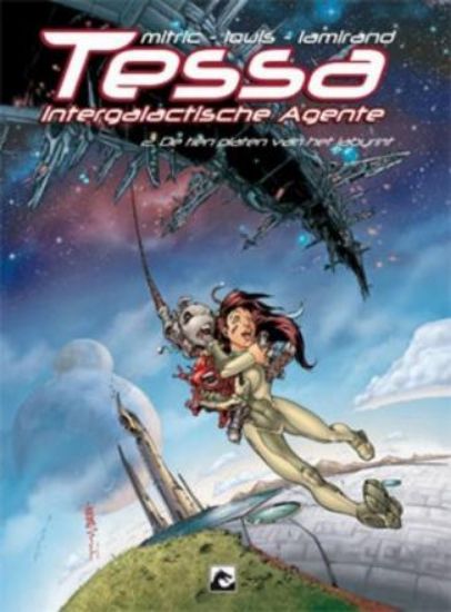 Afbeelding van Tessa intergalactische agente #2 - Tien platen van labyrint (DARK DRAGON BOOKS, zachte kaft)