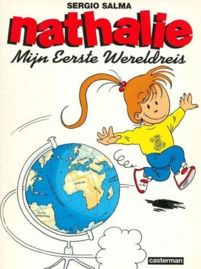 Afbeelding van Nathalie #1 - Mijn eerste wereldreis - Tweedehands (CASTERMAN, zachte kaft)