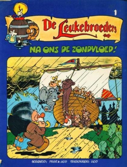 Afbeelding van Leukebroeders #1 - Na ons de zondvloed (OBERON, zachte kaft)