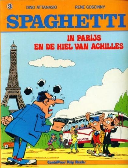 Afbeelding van Spaghetti #3 - In parijs - hiel achilles (CENTRIPRESS, zachte kaft)