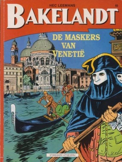Afbeelding van Bakelandt #65 - Maskers van venetie (STANDAARD, zachte kaft)