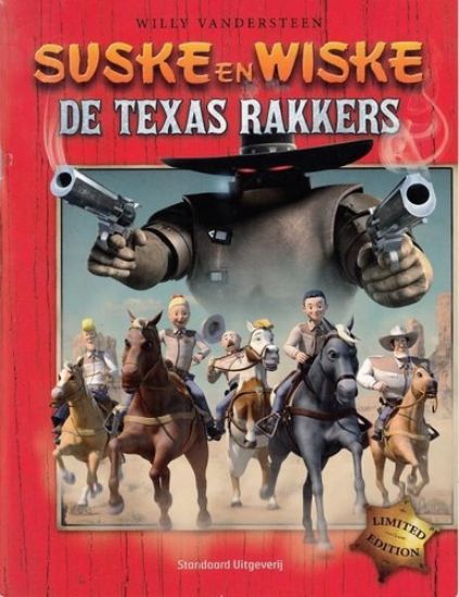 Afbeelding van Suske en wiske - Texas rakkers limited edition - Tweedehands (STANDAARD, zachte kaft)