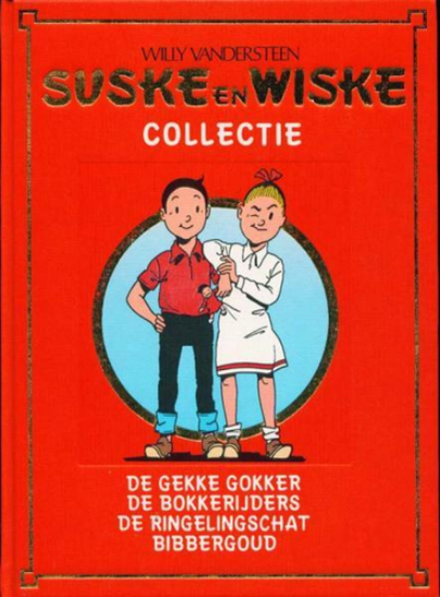 Afbeelding van Suske en wiske lekturama #18 - Gekke gokker/bokkerijders/ringelingschat/bibbergoud - Tweedehands (LEKTURAMA, harde kaft)