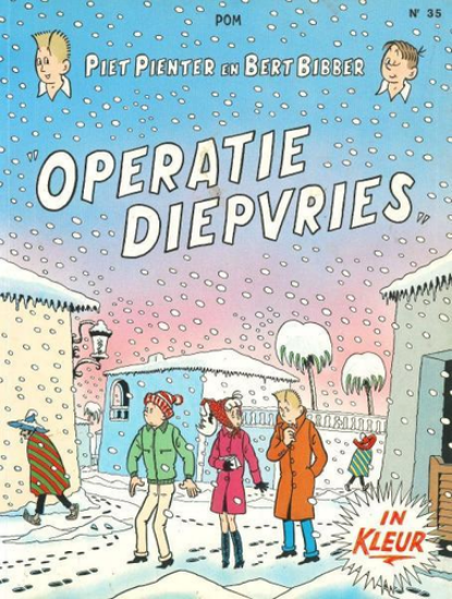 Afbeelding van Piet pienter #35 - Operatie diepvries (in kleur) - Tweedehands (DE VLIJT, zachte kaft)