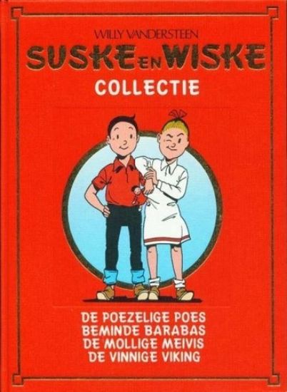 Afbeelding van Suske en wiske lekturama #23 - Poezelige poes/beminde barabas/molligev meivis/vinnige viking - Tweedehands (LEKTURAMA, harde kaft)