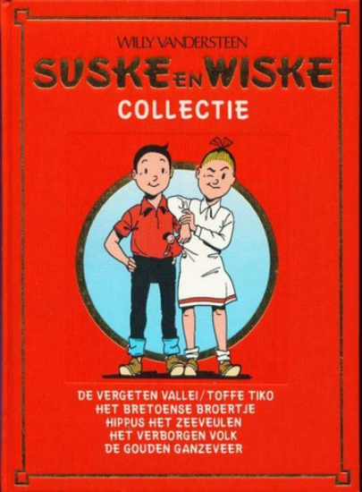 Afbeelding van Suske en wiske lekturama #32 - Vergeten vallei/toffe tiko/brtoense broertje/hippus zeeveulen/verborgen volk/gouden ganzeveer (LEKTURAMA, harde kaft)