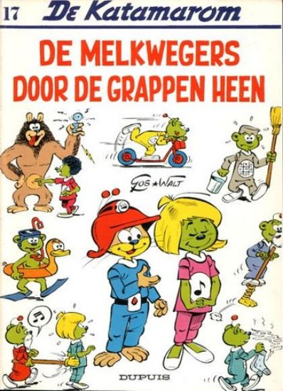 Afbeelding van Katamarom #17 - Melkwegers door de grappen heen (DUPUIS, zachte kaft)