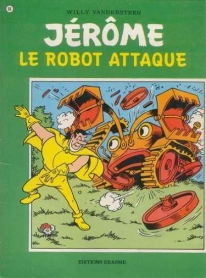 Afbeelding van Jerome (fra) #88 - Robot attaque - Tweedehands (ERASME, zachte kaft)