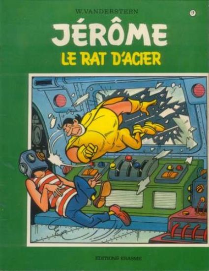 Afbeelding van Jerome (fra) #17 - Rat d'acier - Tweedehands (ERASME, zachte kaft)